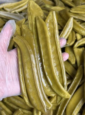安徽特产酸豆角农家腌刀豆酸豆角坛子咸菜下饭菜手工酱菜酸辣脆爽