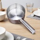 水勺厨房水瓢304不锈钢瓢水勺加厚带嘴家用商用水壳水舀子大汤勺