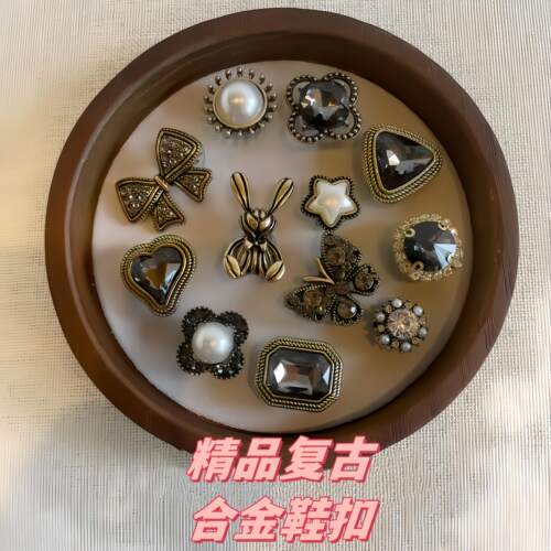 适配corcs洞洞鞋鞋花鞋扣装饰扣