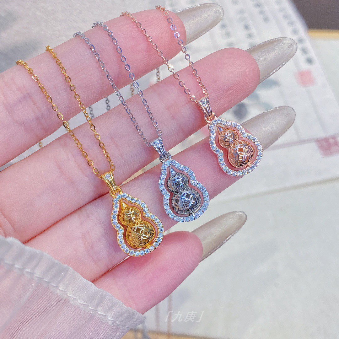 【福禄双旋】S925银葫芦套链