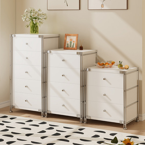 钢木五斗柜客厅靠墙沙发边柜