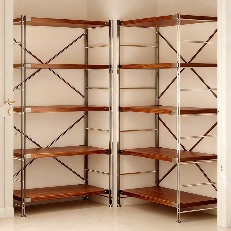 货架多层置物架落地光轴厨房收纳架仓库杂物间储藏室烟酒展示架柜