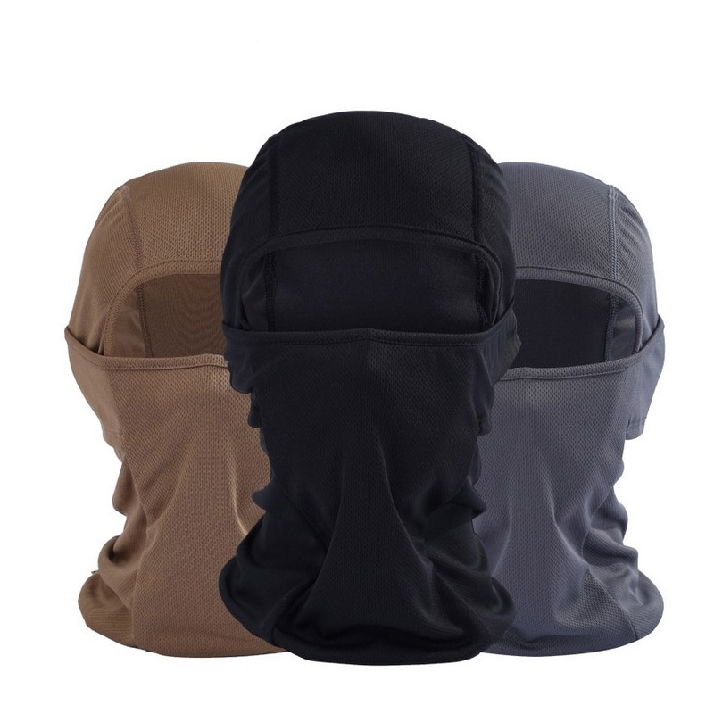 透气防紫外线单车骑行头套露眼蒙脸帽防晒防风沙面罩钓鱼遮阳脸罩
