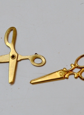 美国进口纯铜剪刀可开合手作饰品材料小剪子【工具】