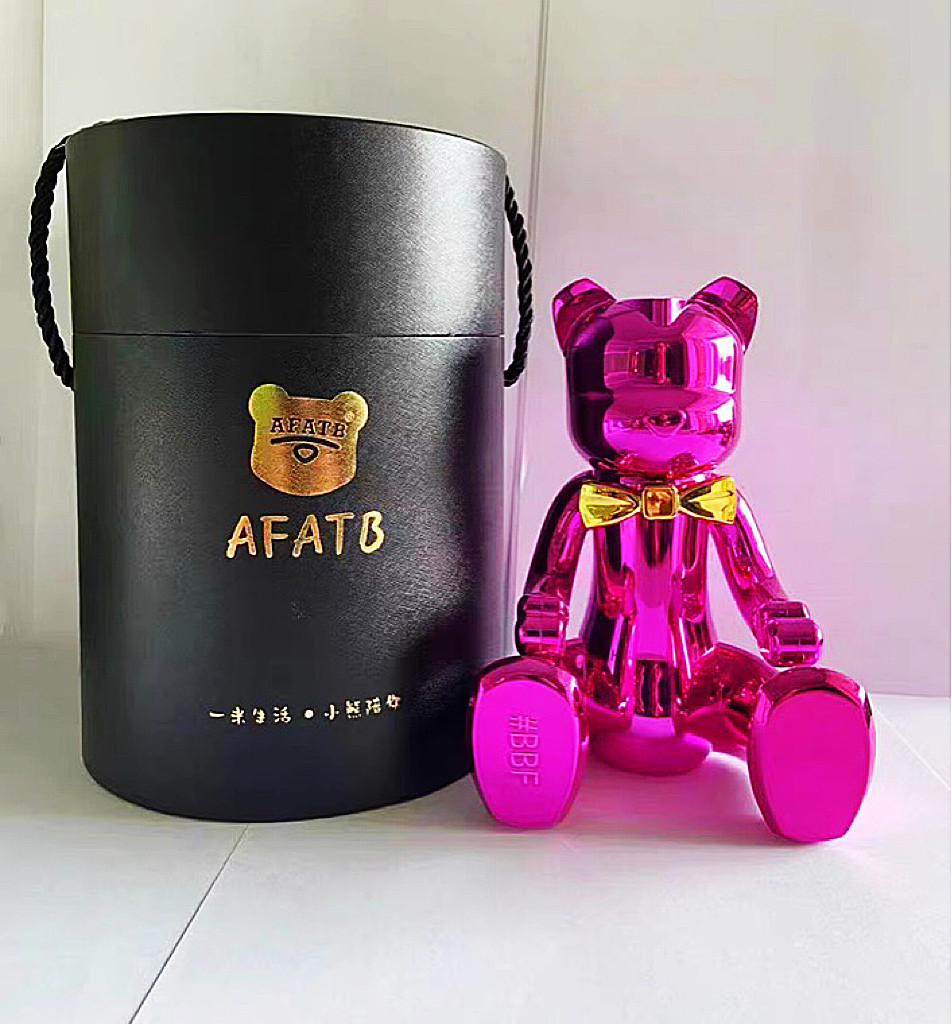 #BBF小熊香水波波熊 AFATB明星联名情人节礼物520男女友学生 顺丰