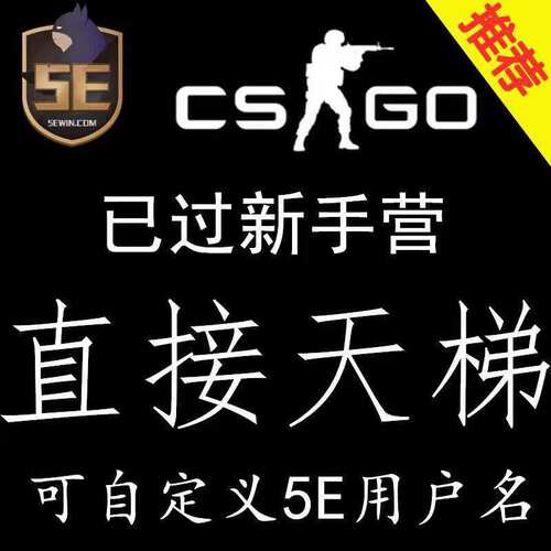5ecsgo号天梯低分账户白号账号