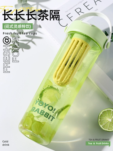 Водяная чашка лето большая -мощность с высокой температурой с высокой температурой с высокой температурой соломенная чашка чайная чайная чашка tritan2024 Новый