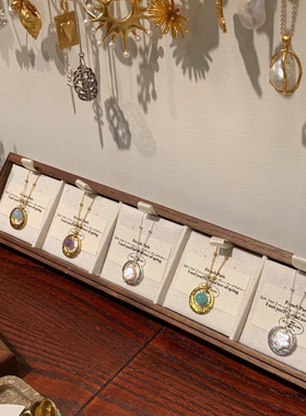 小众设计天然石珍珠项链