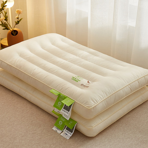 100%全棉大豆纤维填充分区低枕