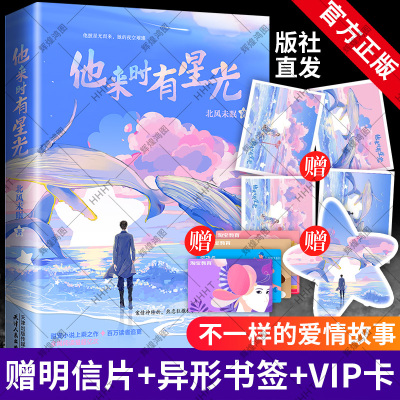 正版【赠明信片+书签+VIP卡】他来时有星光 人气作家北风未眠长篇甜宠小说现代都市青春文学爱情言情小说书偷偷藏不住偏偏宠爱