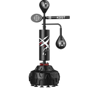 kdst儿童拳击训练器材反应靶旋转沙袋拳击家用少儿速度球全家练拳