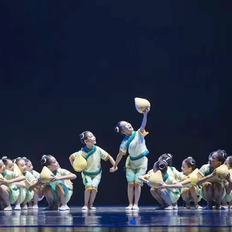 童年的柚子灯舞蹈服柚子灯原版