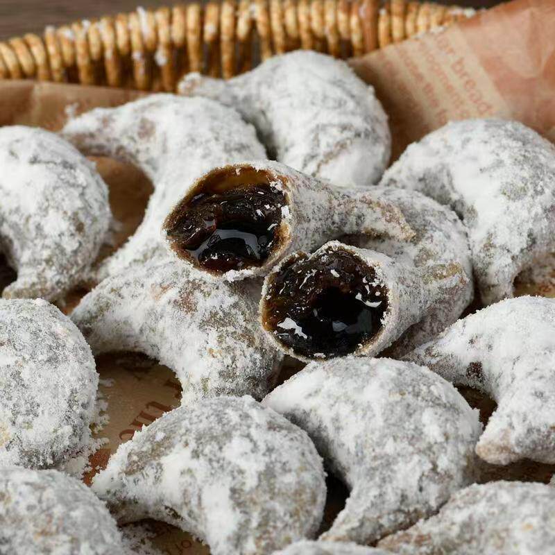 河南特产传统老式果子红糖羊角蜜白羊角蜜糕点蜜糖角梅豆角月亮果