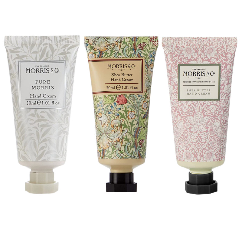 Morris&Co护手霜海盐檀香柠檬金百合茉莉30-15ml礼盒拆三支味合卖