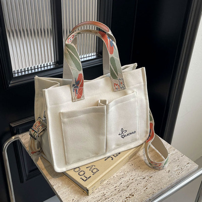 PINK韩版时尚休闲百搭通勤托特包