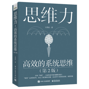 思维力 高效的系统思维 第2版 王世民 融合中西方思考和表达的优秀方法工具 顾问咨询企业管理自主创业和人才培训 电子工业