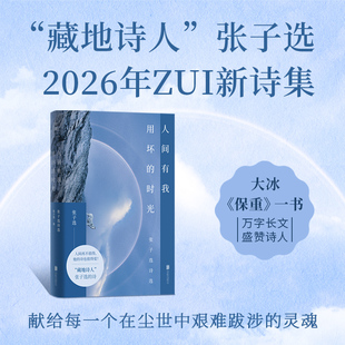 人间有我用坏的时光 藏地诗人张子选献给每一个在尘世中艰难跋涉的灵魂 现代当代文学 大冰保重一书万字长文盛赞推荐 磨铁图书