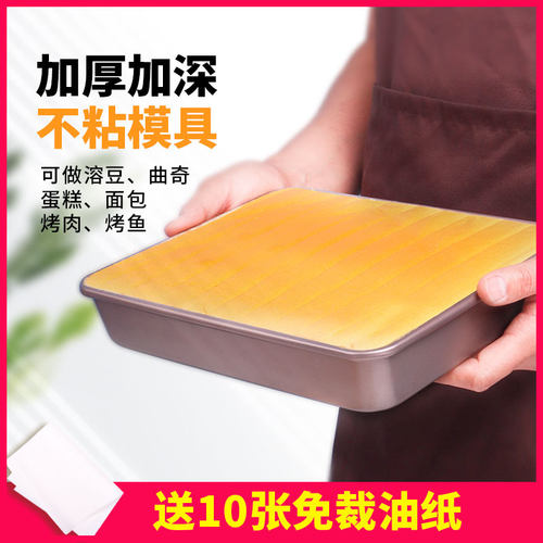 烤盘烤箱家用不沾烘焙饼干模具