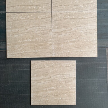 黄色小地砖精装房卫生间防滑砖300x300一线品牌瓷砖