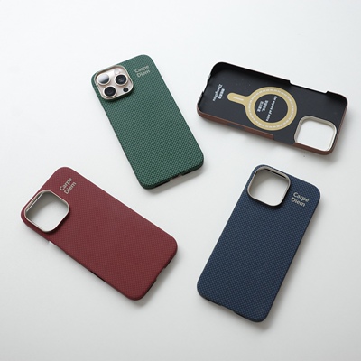 iPhone16Pro芳纶纤维磁吸手机壳