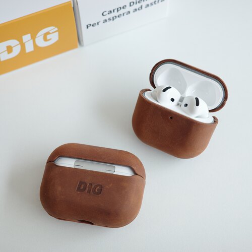 AirPods4/Pro2疯马皮耳机壳