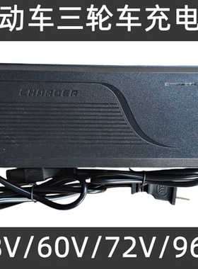 电动车充电器48v60V72V96V84V充电器通用充电仪三轮电动车充电器