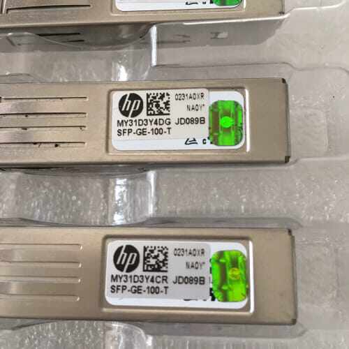 原装拆机惠普千兆光转电口光模块，JD089B，1GB SFP议价