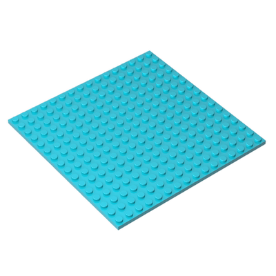 高砖积木零件GDS-530配件16x16 板兼容91405小颗粒MOC拼插散件