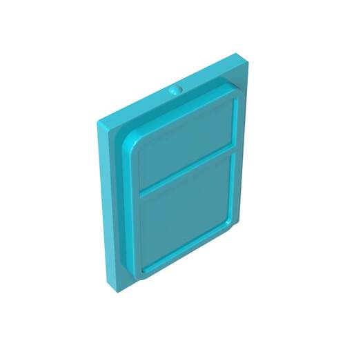 高砖积木零件GDS-M296配件1x2x3 火车门玻璃兼容35157-4183散件