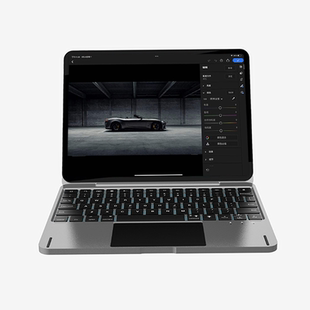 redcube铝合金妙控键盘ipad磁吸折叠保护套适用2024pro11苹果触控