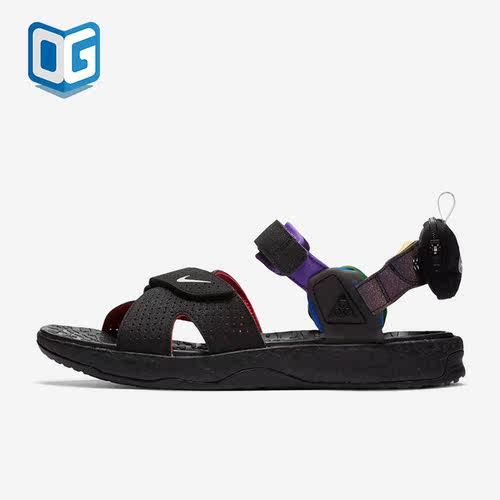 Nike/耐克正品运动男女沙滩休闲户外魔术贴凉鞋CU9189-900