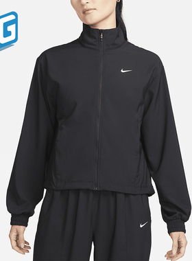 Nike/耐克正品春季新款透气立领女士运动休闲夹克外套FB5016-010