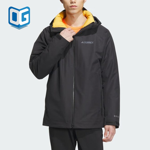 Adidas/阿迪达斯正品户外运动男子三合一保暖冲锋衣IL8972