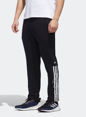 Adidas/阿迪达斯正品DECO 新款男子休闲运动舒适针织长裤 GM4428