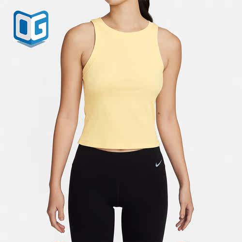 Nike/耐克正品新款女士简约休闲运动圆领无袖背心FN3537-722