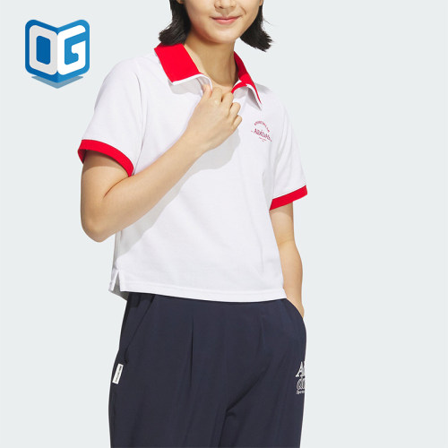 阿迪达斯翻领女士POLO衫