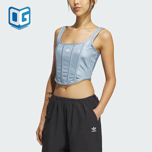 Adidas/阿迪达斯正品三叶草女子运动时尚简约吊带背心IX1913