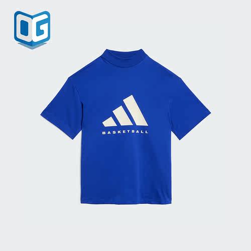 Adidas/阿迪达斯正品新款篮球舒适运动男女宽松短袖圆领T恤IX1967