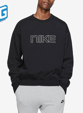 Nike/耐克正品夏季男子跑步训练健身运动套头卫衣AV8276-010