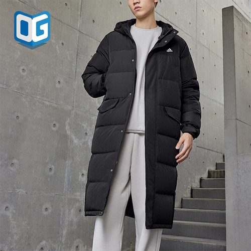 Adidas/阿迪达斯正品冬季新款男士保暖休闲运动羽绒服IV7558