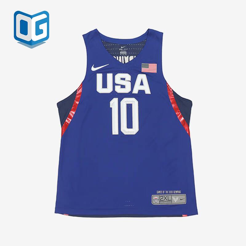 Nike/耐克正品欧文美国队10号男子运动球衣短袖749969-458