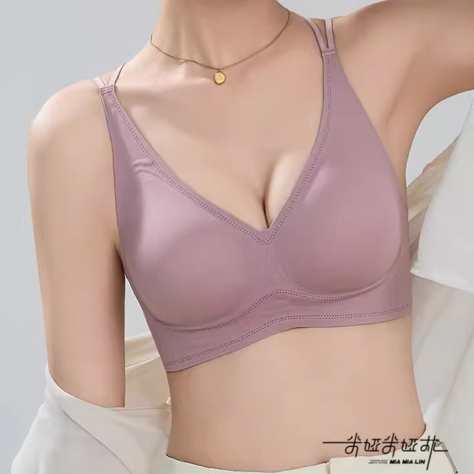 无痕美背文胸聚拢防下垂内衣