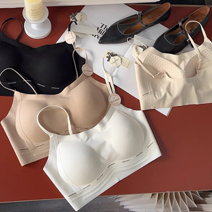 惠芝欣2678女士粉底液内衣美背抹胸女掌托固定杯小胸聚拢无痕裹胸