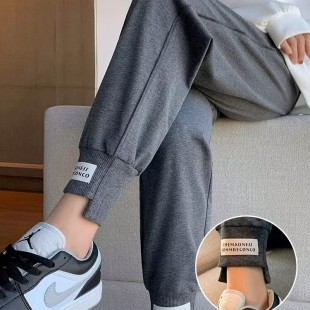 秋冬长裤 加厚加绒保暖孕妇卫裤 春秋外穿纯棉休闲裤 清仓孕妇运动裤