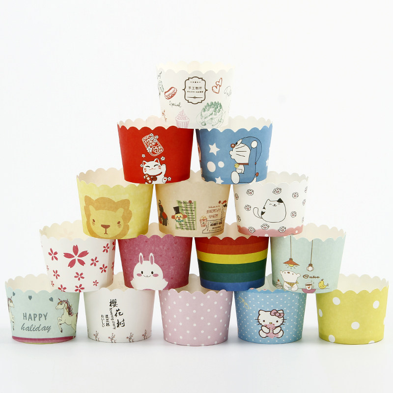 马芬杯蛋糕耐高温专用家用杯子