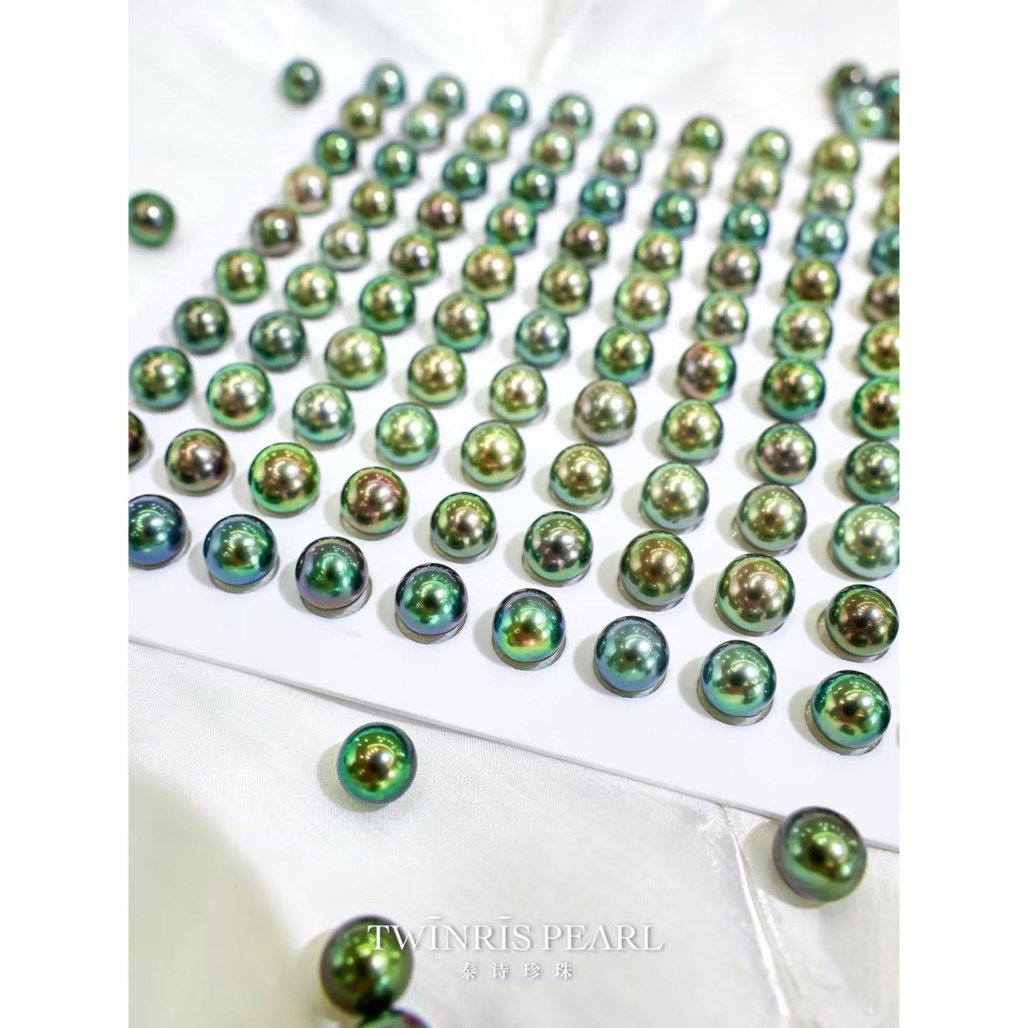 【大溪地专拍】泰诗天然海水炫彩黑珍珠小众设计简约百搭吊坠