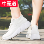 新款 广场舞鞋 女舒适透气曳舞蹈鞋 牛霸道秋季 高弹软底跳舞鞋 22003