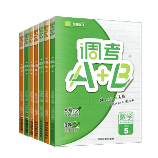调考a加b数学北师大a十b四五六年级上册下册同步训练ab卷专项训练强化成都市小学期末调研考试A+B四川真题卷调考a加b语文人教