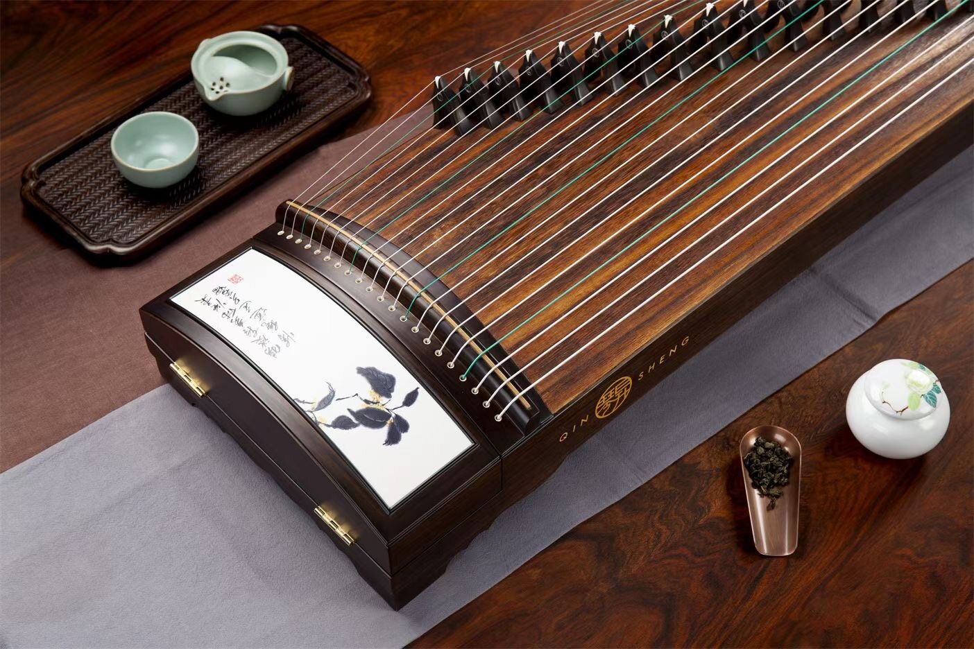 琴昇古筝【秋思】黑檀木专业演奏筝考级成人儿童初学通用入门