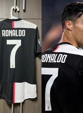 1920尤文图斯主场7号c罗10号迪巴拉33号贝尔纳复古足UETEEY球衣服